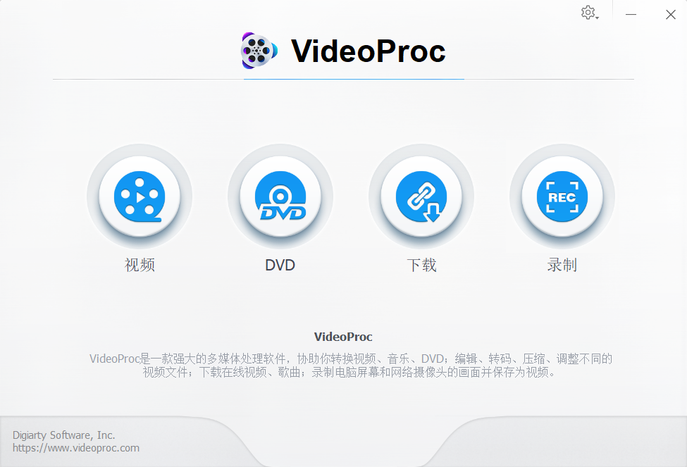VideoProc v4.1 赠品版、永久正版授权