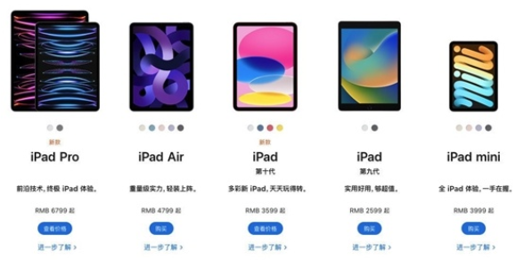 iPadǼ˶٣ iPadϵм۸һۼ۶Ա