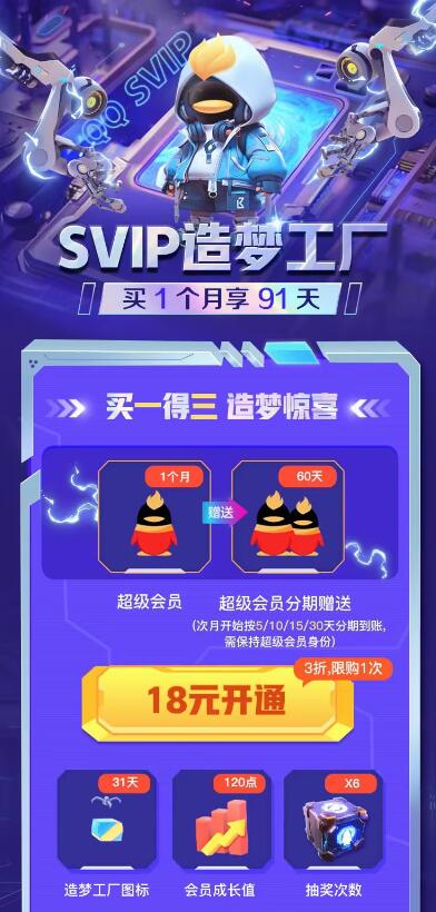 QQSVIPι 18Ԫͨ91쳬Ա