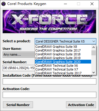 Corel Products KeyGen 2020