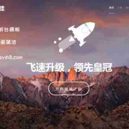 一款简洁的爱代挂前台源码